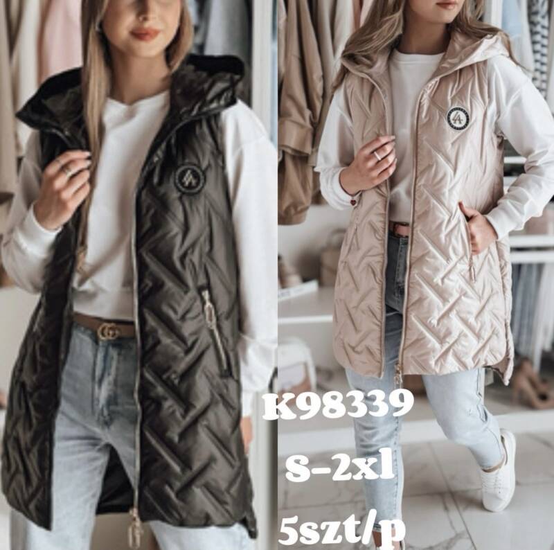 Kamizelka damskie Roz S-2XL, 1 Kolor Paczka 5 szt