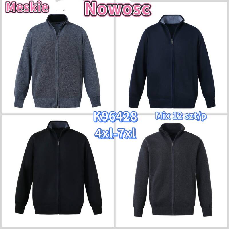 Bluza męska Roz 4XL-7XL, Mix Kolor Paczka 12 szt