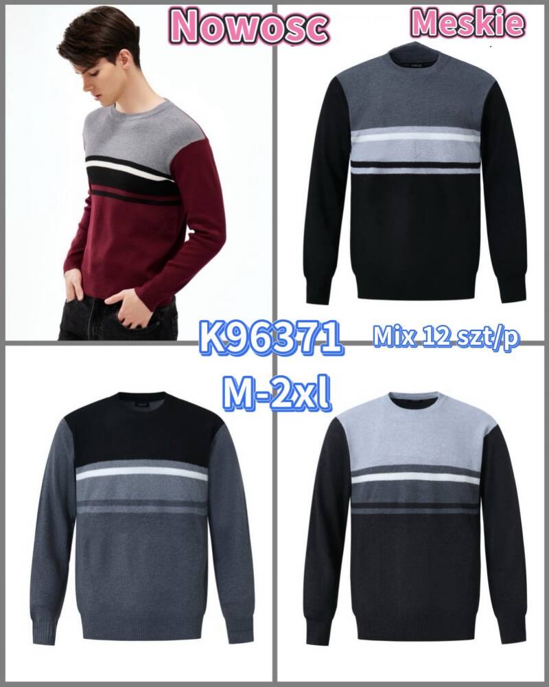 Swetry męska Roz M-2XL, Mix Kolor Paczka 12 szt