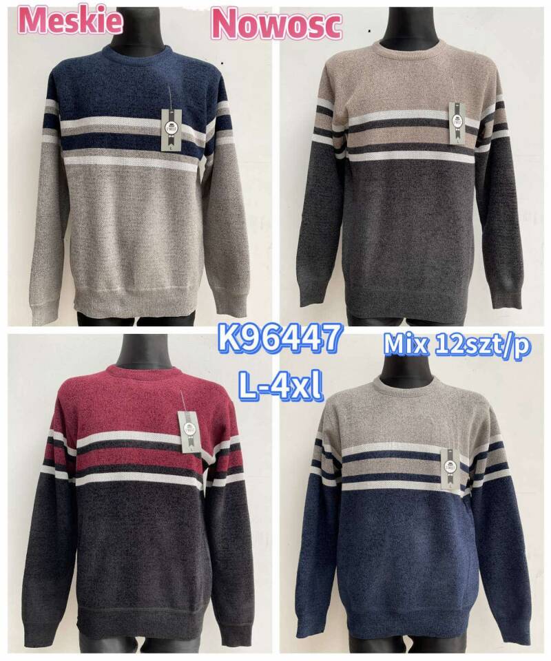 Swetry męska Roz L-4XL, Mix Kolor Paczka 12 szt