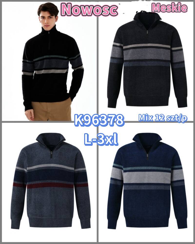 Swetry męska Roz L-3XL, Mix Kolor Paczka 12 szt