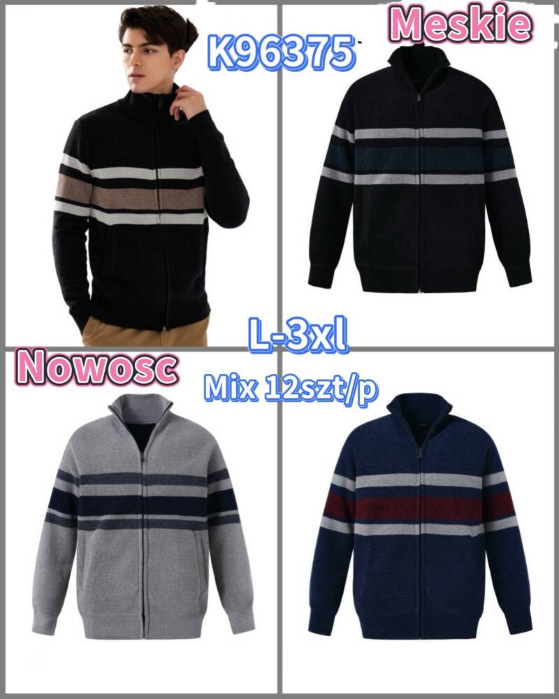 Bluza męska Roz L-3XL, Mix Kolor Paczka 12 szt