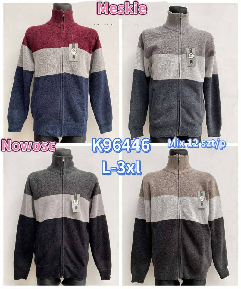 Bluza męska Roz L-3XL, Mix Kolor Paczka 12 szt