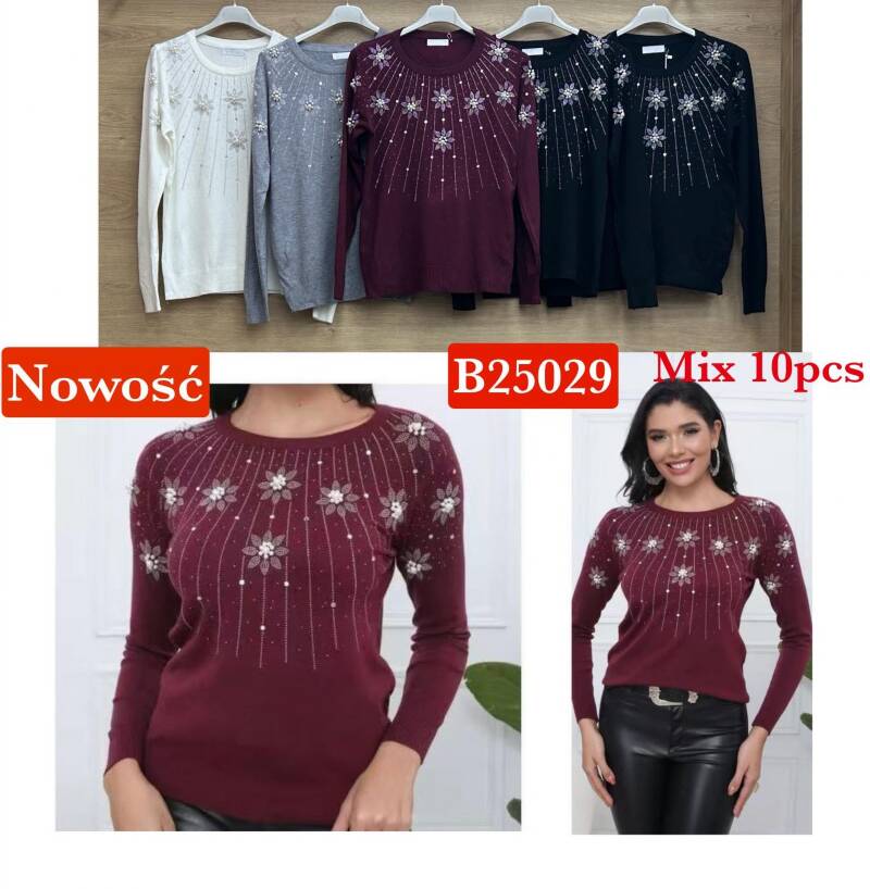 Bluzki damskie Roz Standard, Mix Kolor .Paczka 10 szt.