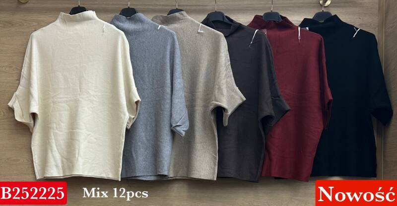 Bluzki damskie Roz Standard, Mix Kolor .Paczka 10 szt.
