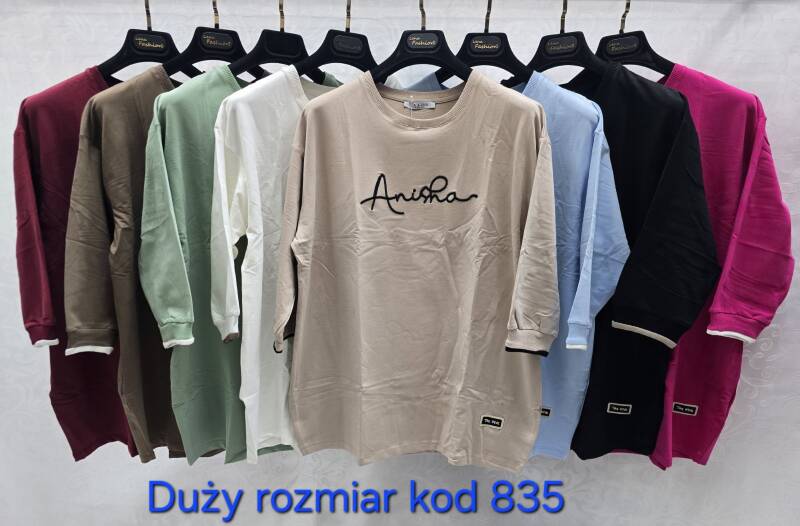 Bluzki damskie ( Turecki produkt) Roz Standard , Mix Kolor .Paczka 10 szt