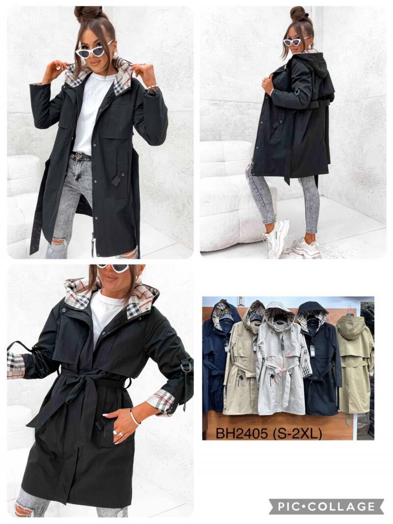 Kurtki damskie cienki Roz S-2XL, 1 Kolor Paczka 5 szt