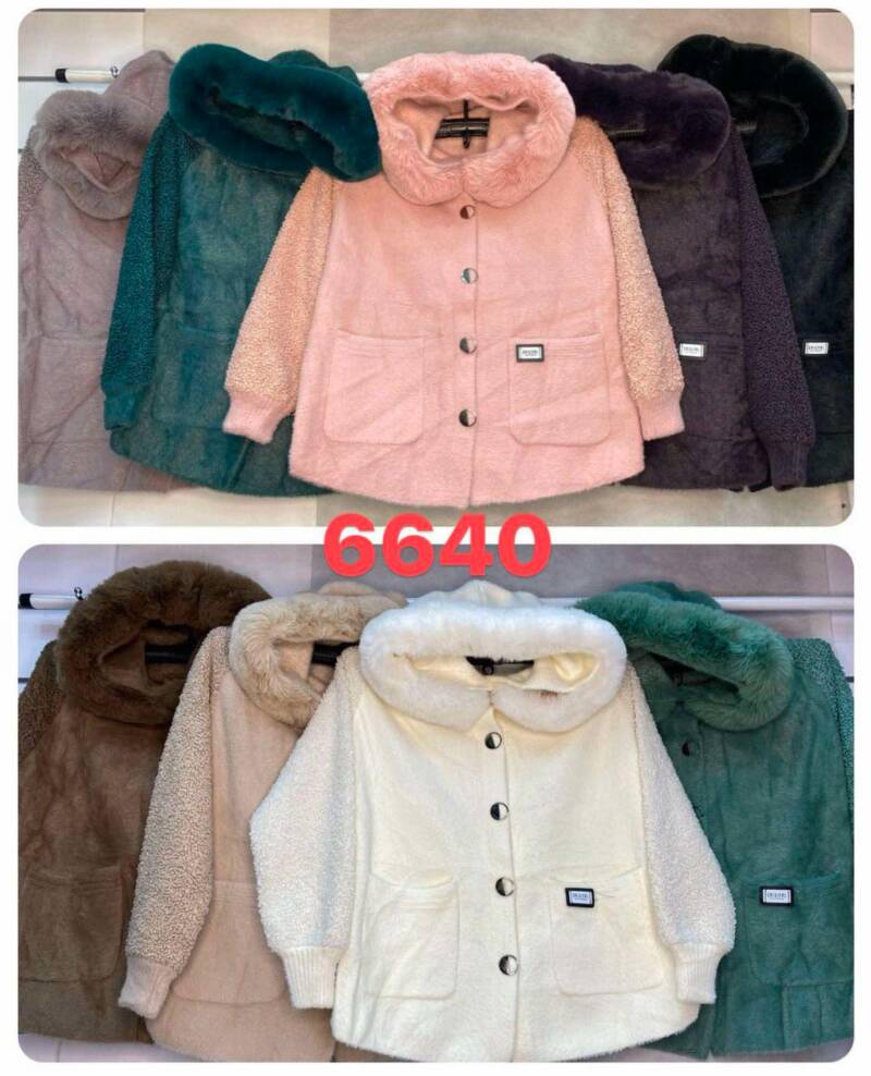 Kurtka alpaka damska Roz S-2XL, 1 Kolor Paczka 5 szt