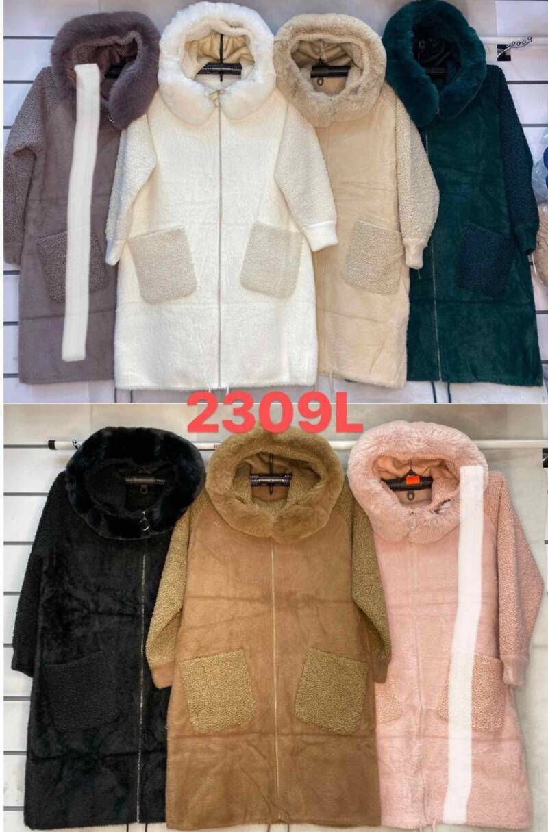 Kurtka alpaka damska Roz S-2XL, 1 Kolor Paczka 5 szt