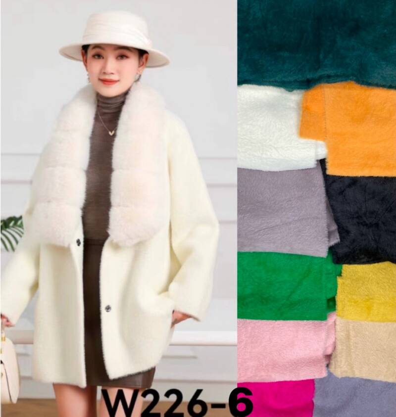 Kurtka alpaka damska Roz S-2XL, 1 Kolor Paczka 5 szt