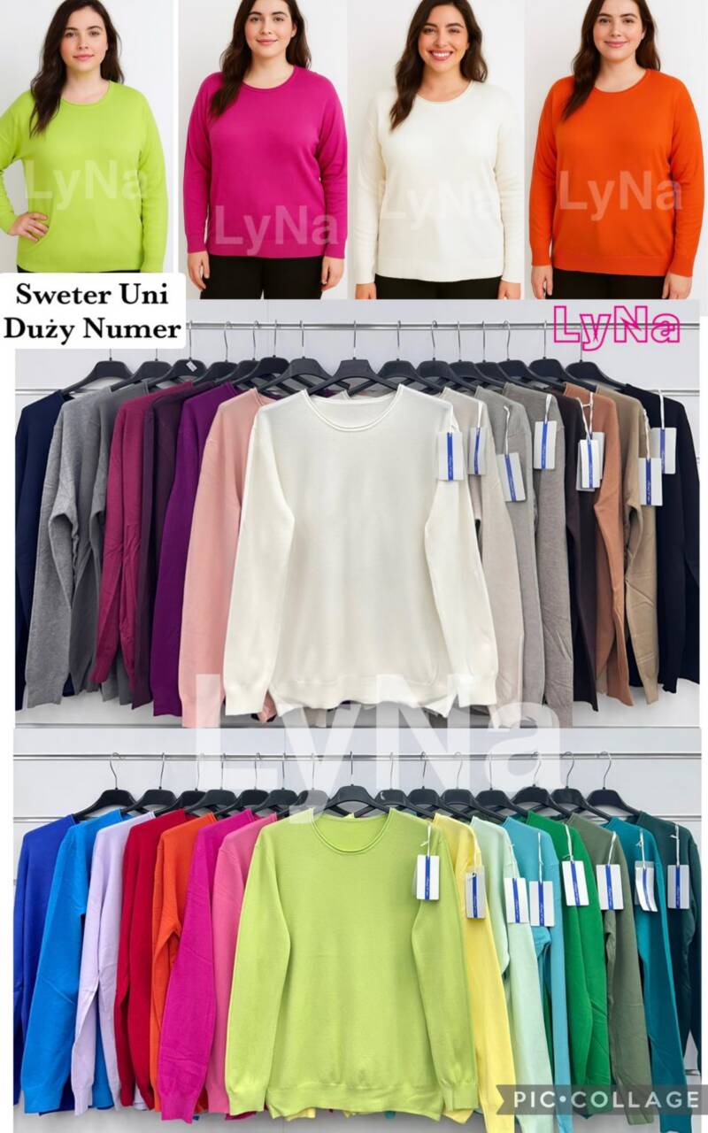 Swetry damskie (Włoskie produkt) Roz Standard, Mix Kolor Paczka 5 szt