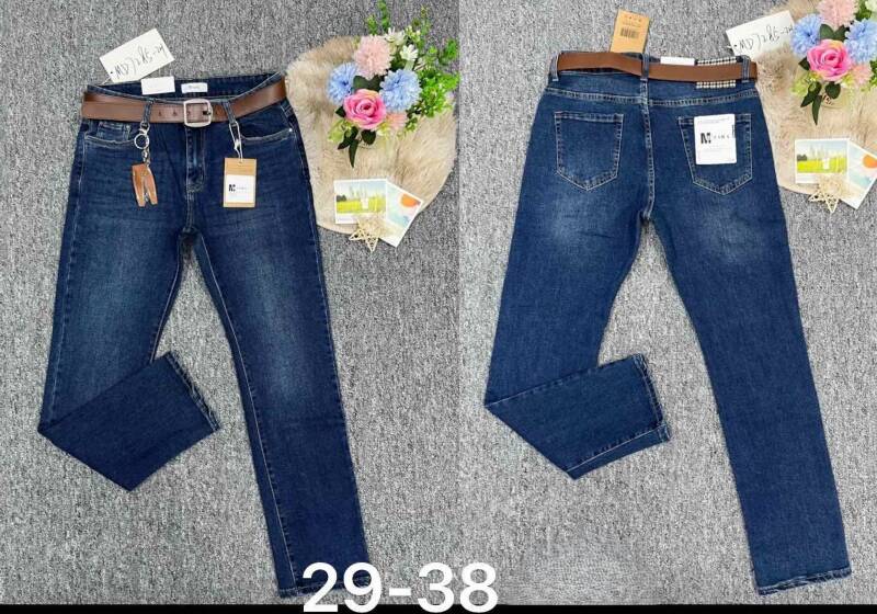 Spodnie damskie jeansy Roz 29-38, 1 Kolor Paczka 10 szt