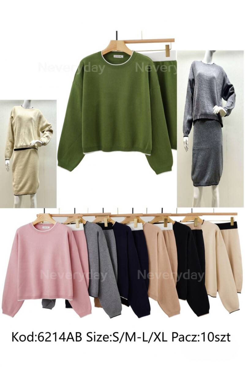 Komplet damskie Roz S/M-L/XL, Mix Kolor Paczka 10 szt