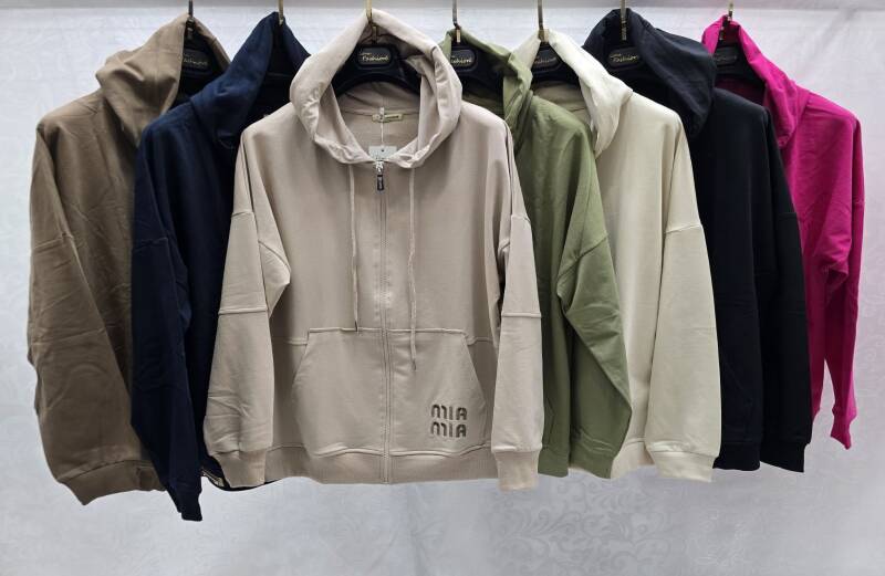Bluza damska ( Turecki produkt) Roz Standard , Mix Kolor .Paczka 12 szt