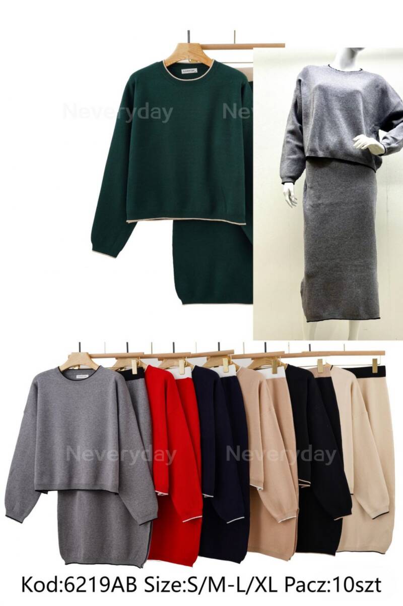 Komplet damskie Roz S/M-L/XL, Mix Kolor Paczka 10 szt