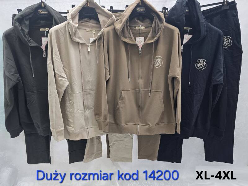 Komplet damska ( Turecki produkt) Roz XL-4XL, Mix Kolor .Paczka 4 szt