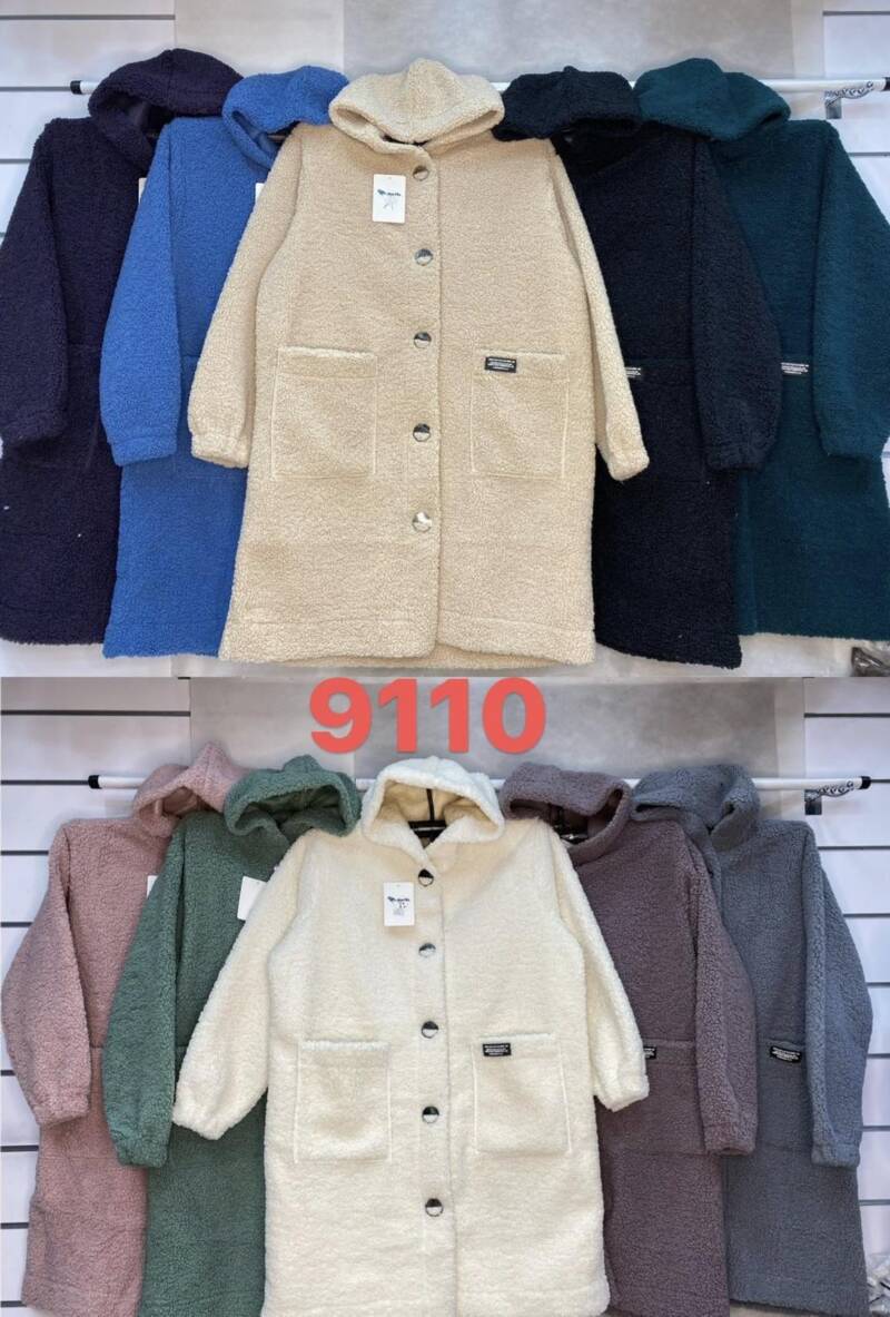 Kurtka alpaka damska Roz S-2XL, 1 Kolor Paczka 5 szt
