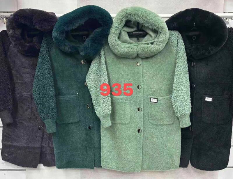 Kurtka alpaka damska Roz S-2XL, 1 Kolor Paczka 5 szt