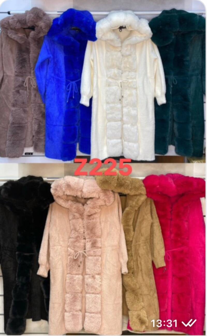 Kurtka alpaka damska Roz S-2XL, 1 Kolor Paczka 5 szt