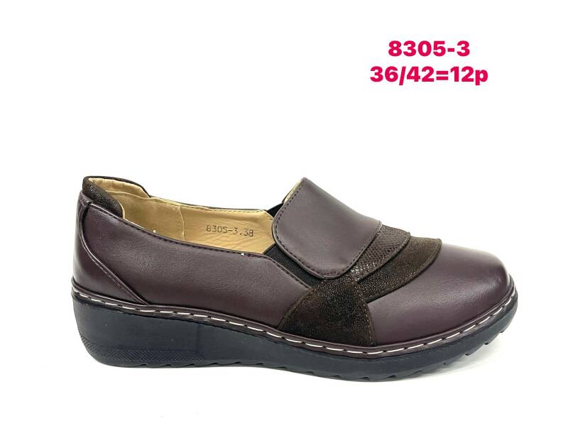 Półbuty damskie Roz 36-42/ 12 par