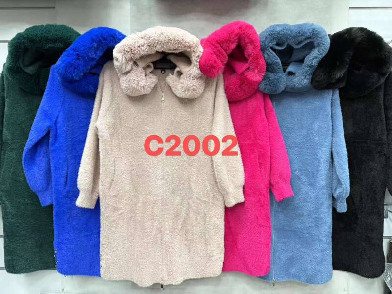 Kurtka alpaka damska Roz S-2XL, 1 Kolor Paczka 5 szt