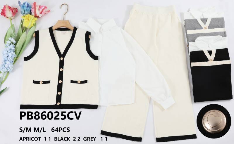 Komplet damskie (Francja produkt) Roz S/M-M/L, Mix Kolor Paczka 8 szt.