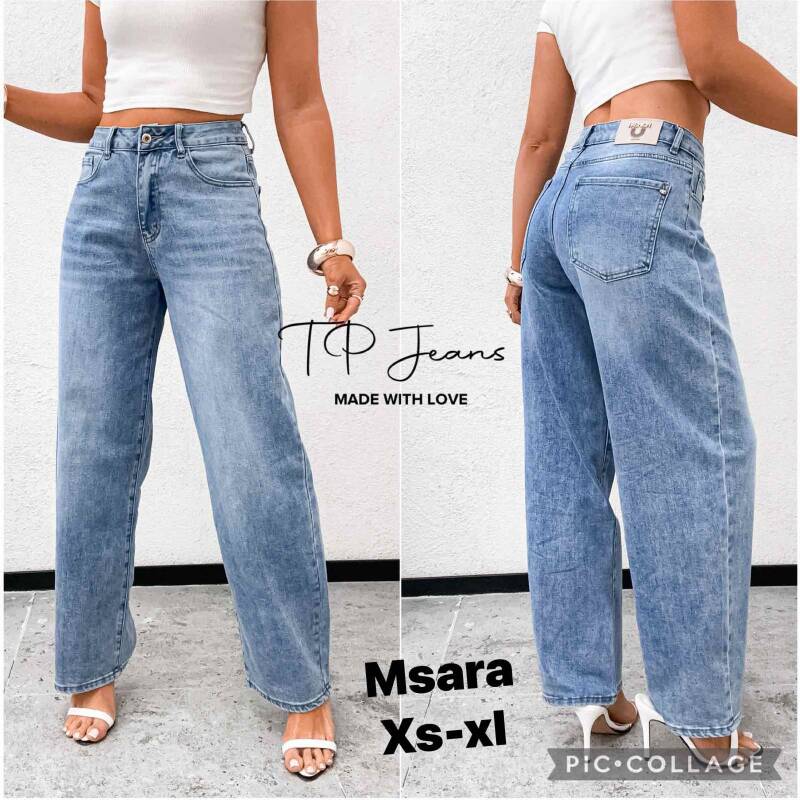 Spodnie damskie jeans Roz XS-XL, 1 Kolor .Paczka 10 szt.