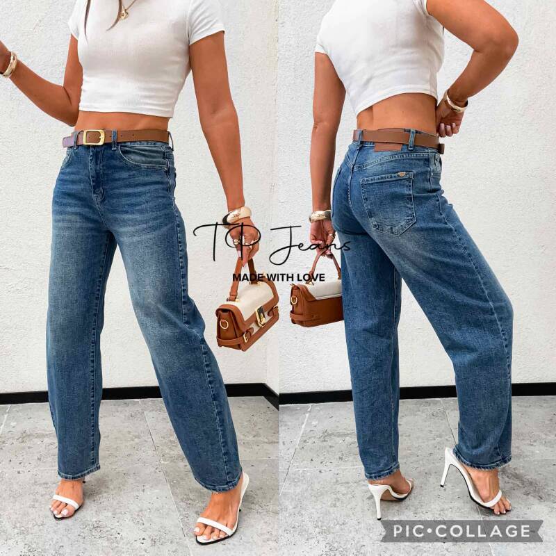 Spodnie damskie jeans Roz XS-XL, 1 Kolor .Paczka 10 szt.