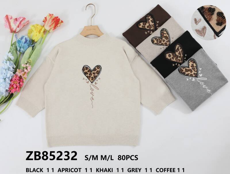 Swetry damska (Francja produkt) Roz S/M-M/L, Mix Kolor .Paczka 10 szt.