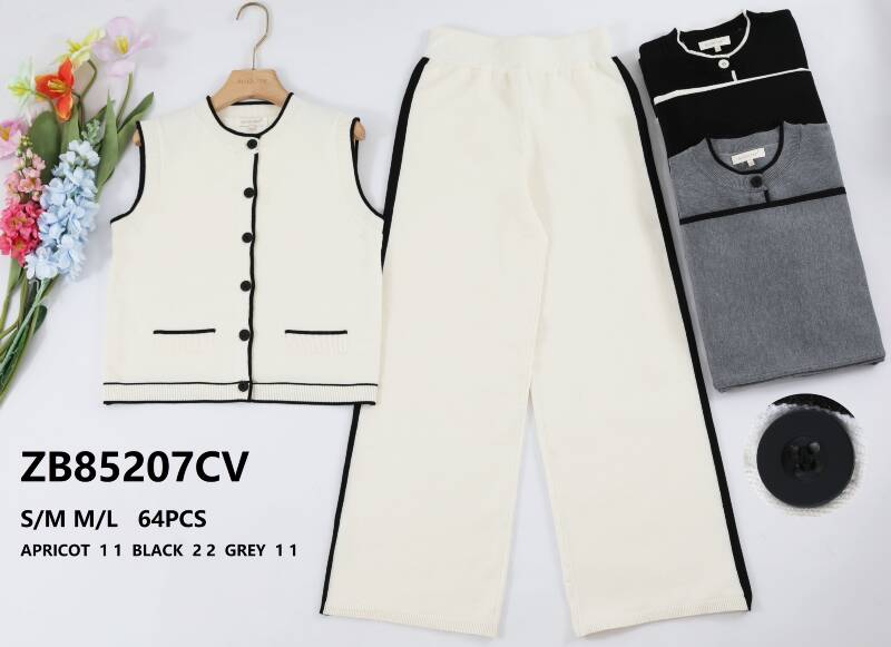 Komplet damskie (Francja produkt) Roz S/M-M/L, Mix Kolor Paczka 8 szt.