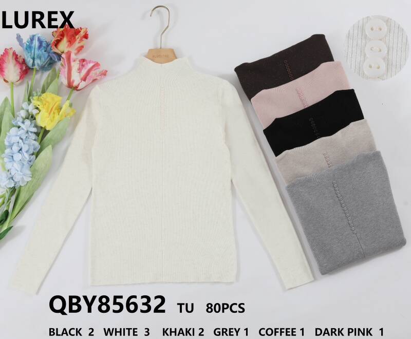 Swetry damskie (Francja produkt) Roz Standard, Mix Kolor Paczka 10 szt.