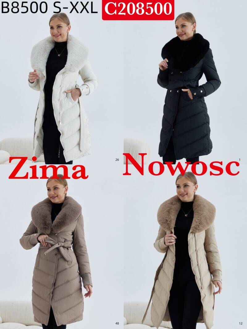 Plaszcze damkie Roz S-2XL, 1 Kolor Paczka 5 szt