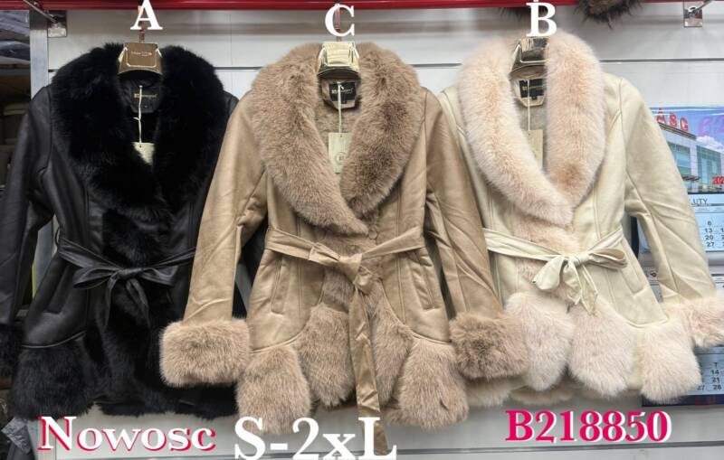 Kurtki alpaka damskie  Roz S-2XL, 1 Kolor Paczka 5 szt