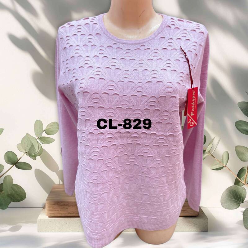 Swetry damskie Roz L-3XL. 1 kolor. Paczka 10 szt