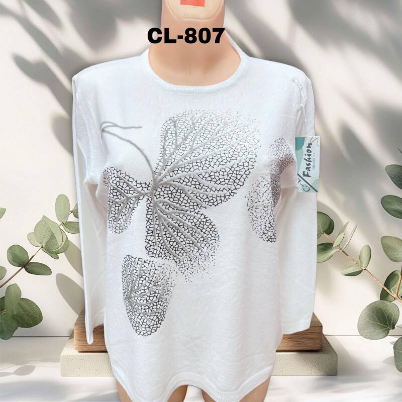 Swetry damskie Roz L-3XL. 1 kolor. Paczka 10 szt