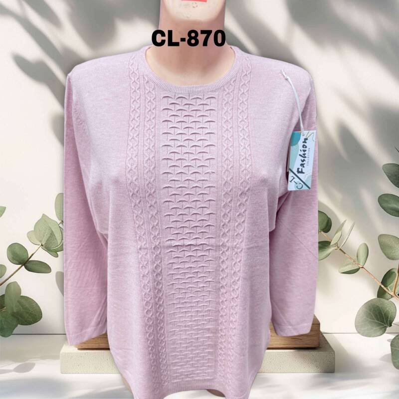 Swetry damskie Roz L-3XL. 1 kolor. Paczka 10 szt