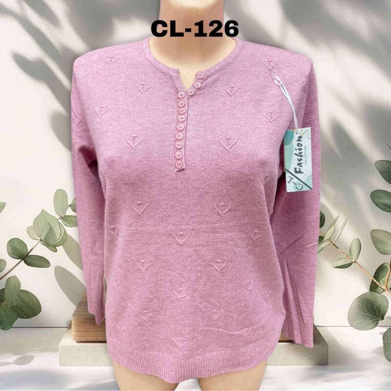 Swetry damskie Roz M-2XL. 1 kolor. Paczka 10 szt