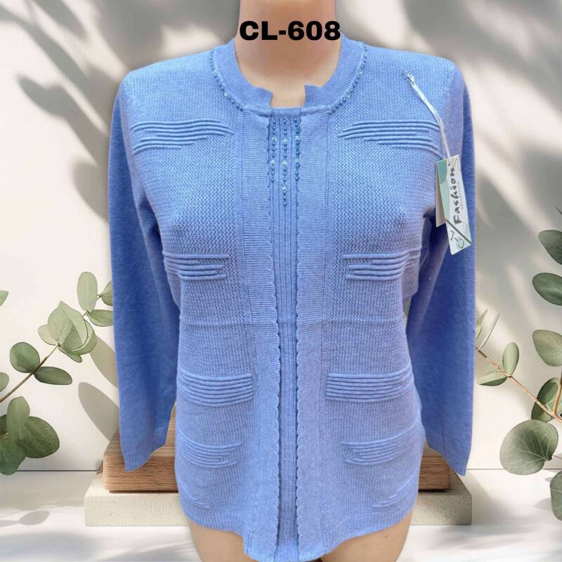 Swetry damskie Roz L-3XL. 1 kolor. Paczka 10 szt