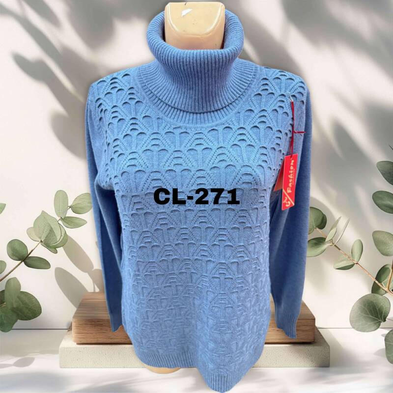 Swetry damskie Roz L-3XL. 1 kolor. Paczka 10 szt