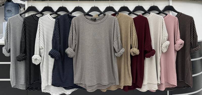 Bluzki damskie (Włoskie produkt) Roz Standard, Mix Kolor Paczka 5 szt