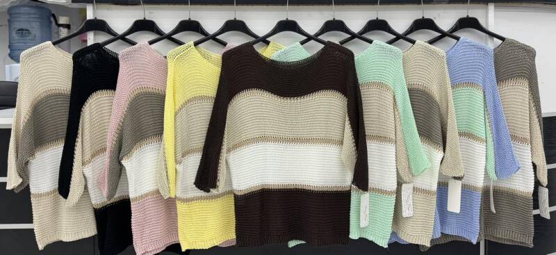  Swetry damskie (Włoskie produkt) Roz Standard, Mix Kolor Paczka 5 szt