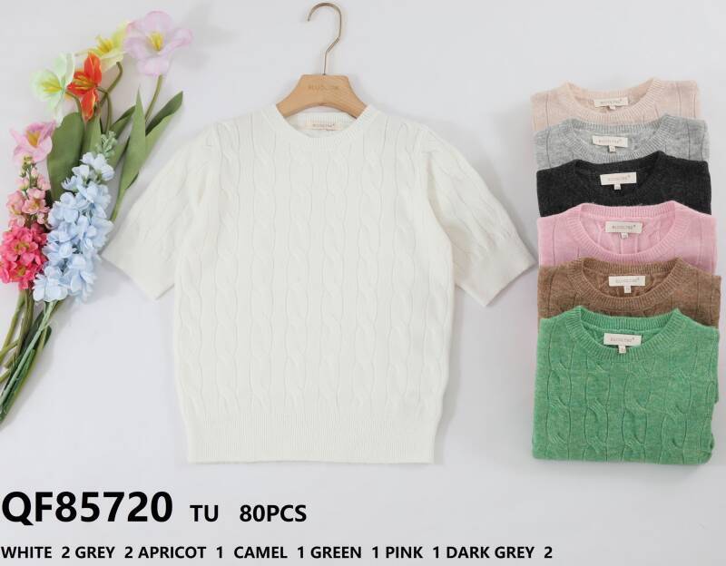 Swetry damskie (Francja produkt) Roz Standard, Mix Kolor .Paczka 10 szt.