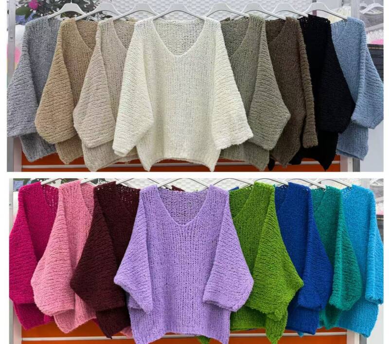 Swetry damskie (Włoskie produkt) Roz Standard, Mix Kolor Paczka 5 szt