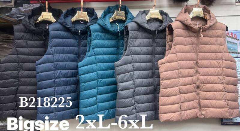 Kamizelka damskie Roz 2XL-6XL, 1 Kolor Paczka 5 szt