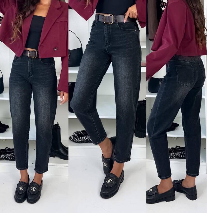Spodnie damskie jeansy Roz XS-XL, 1 Kolor Paczka 10 szt
