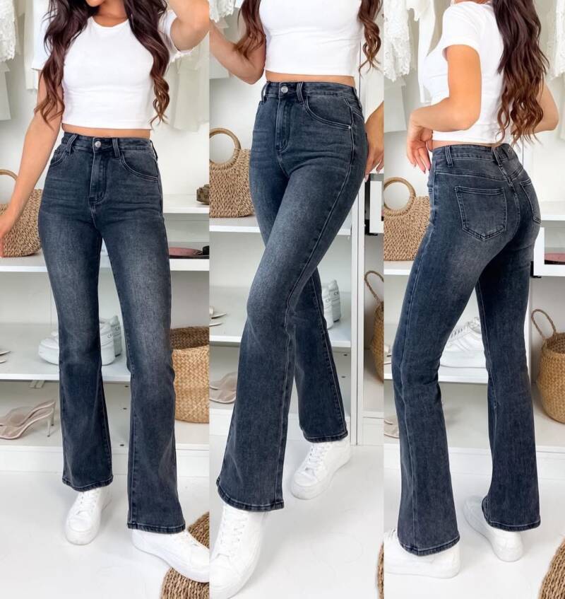 Spodnie damskie jeansy Roz XS-XL, 1 Kolor Paczka 10 szt