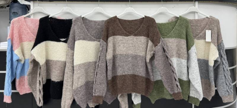  Swetry damskie (Włoskie produkt) Roz Standard, Mix Kolor Paczka 5 szt