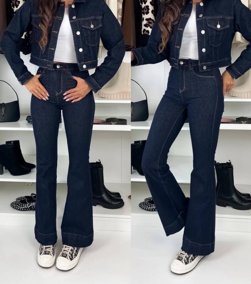 Spodnie damskie jeansy Roz XS-XL, 1 Kolor Paczka 10 szt
