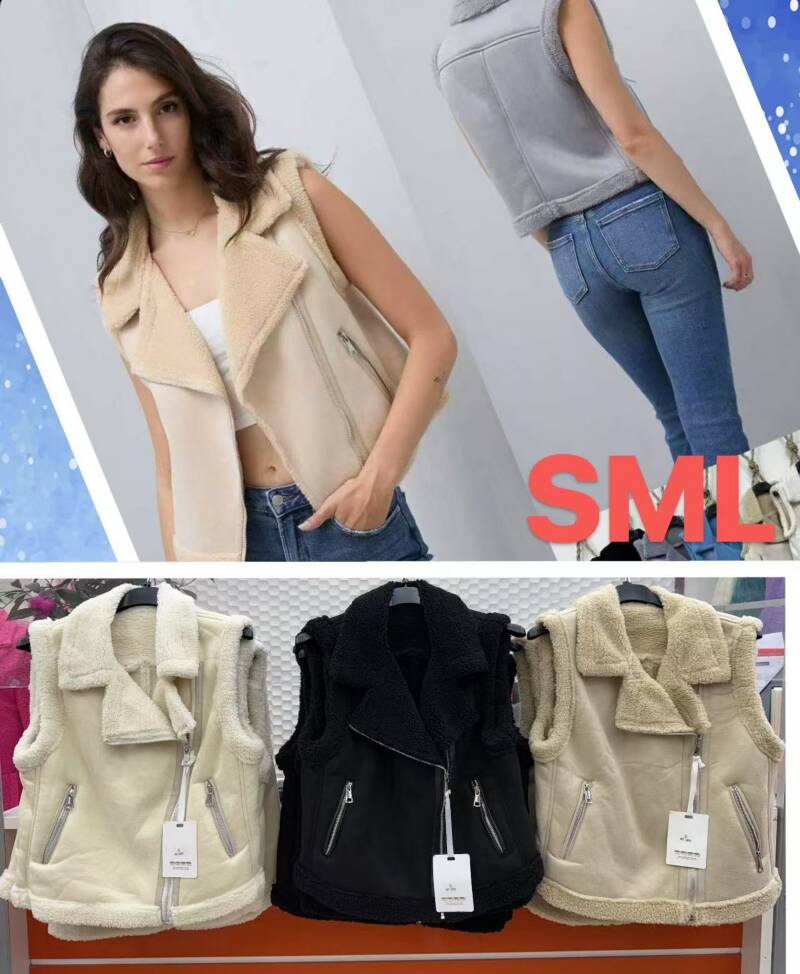 Kamizelka damska (Włoskie produkt) Roz S-M-L, Mix Kolor Paczka 5 szt