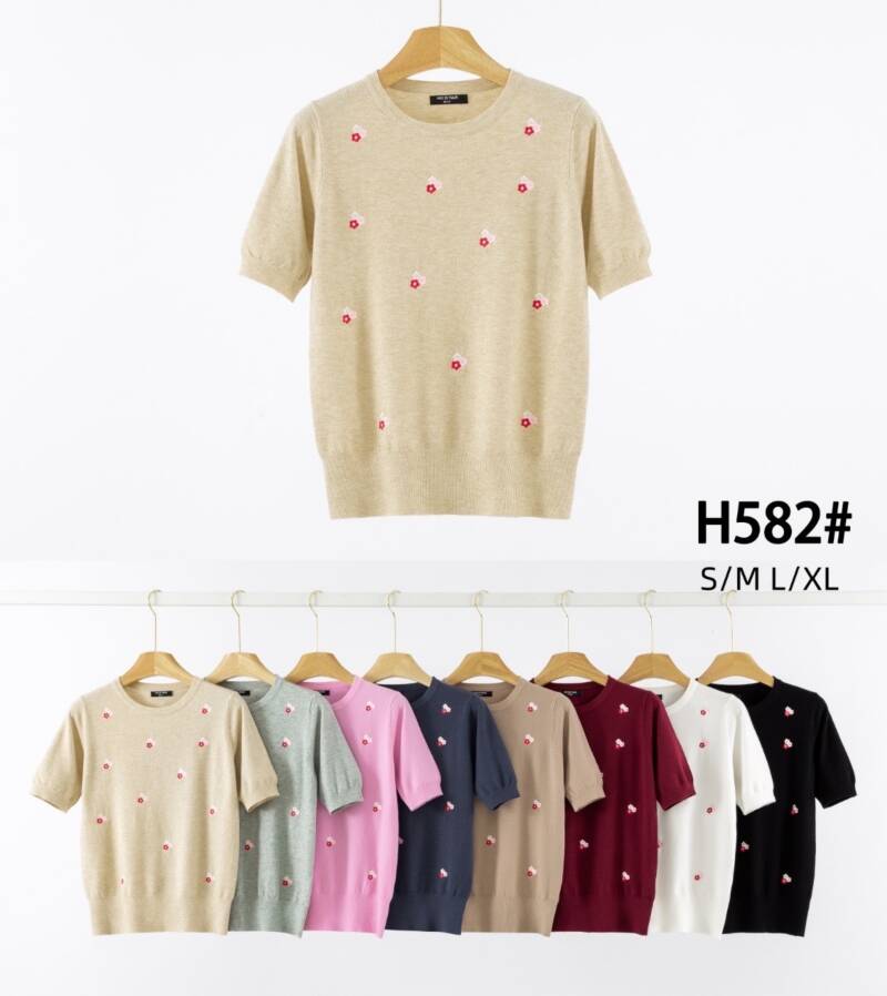 Swetry damskie Roz S/M-L/XL. Mix kolor. Paczka 12 szt